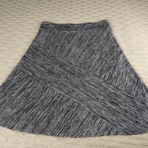 Cute gray skirts with diagonal designs!